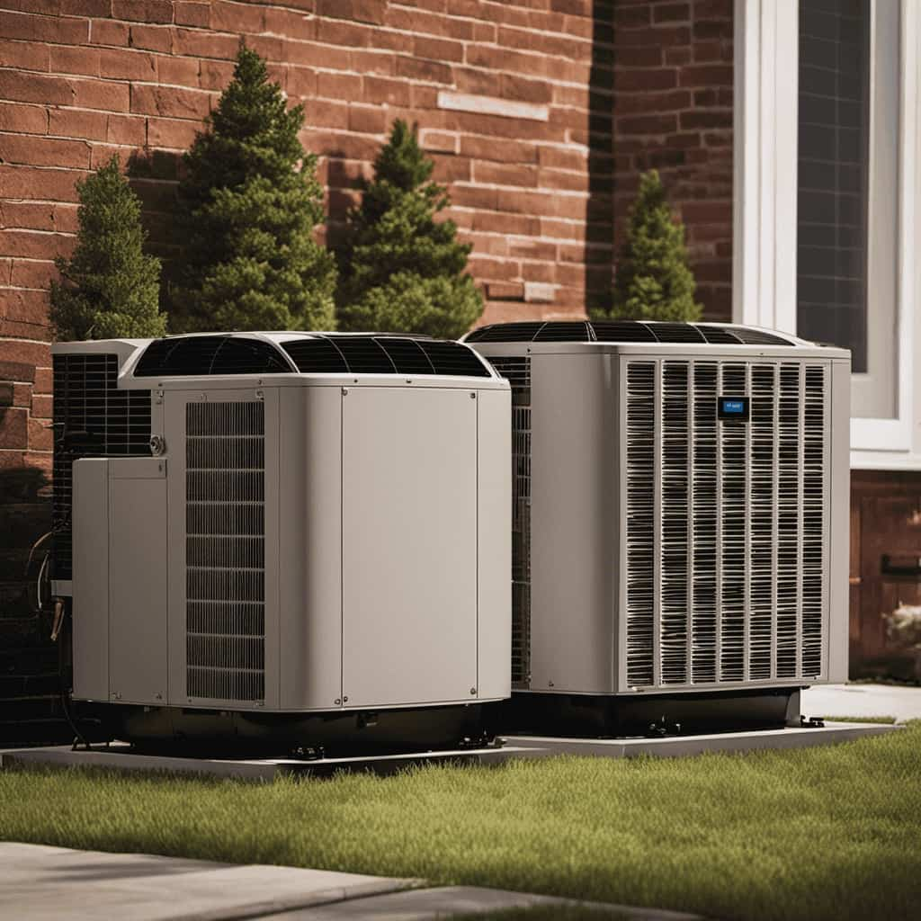 what does a heat pump look like