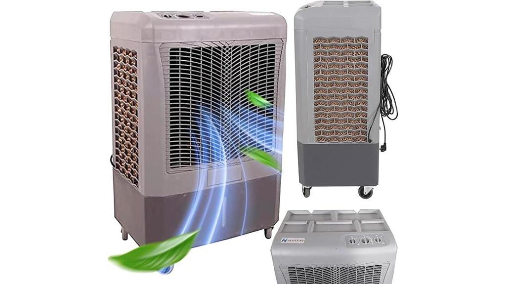 portable evaporative air cooler