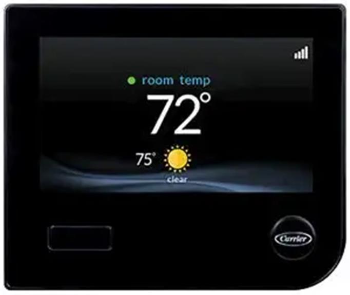 programmable wifi thermostat with touch screen