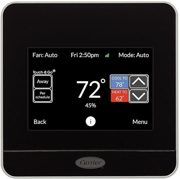 wi fi thermostat with energy reports
