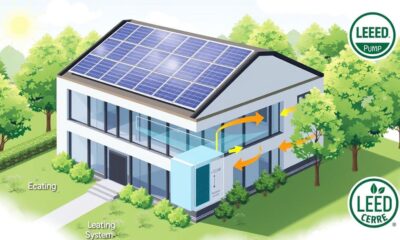 heat pumps enhance leed certification