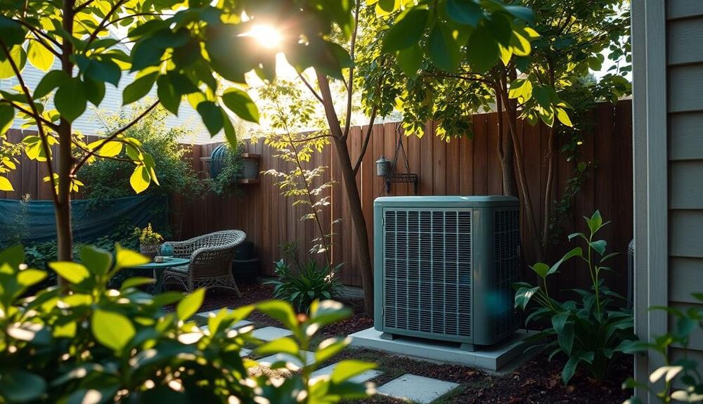 quieter modern heat pumps