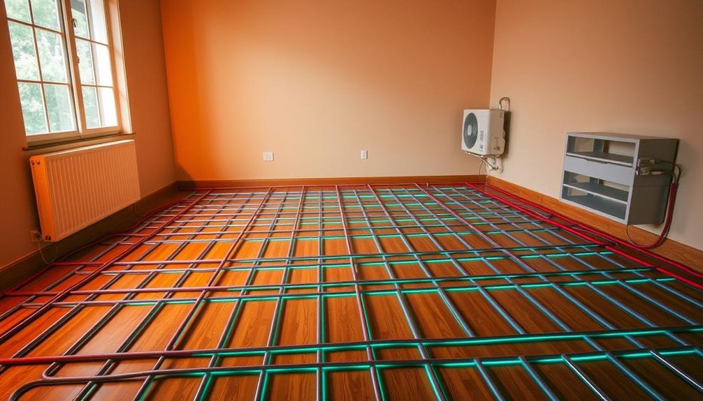 radiant floor heating choices