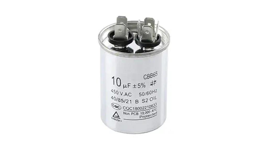 10uf ac capacitor