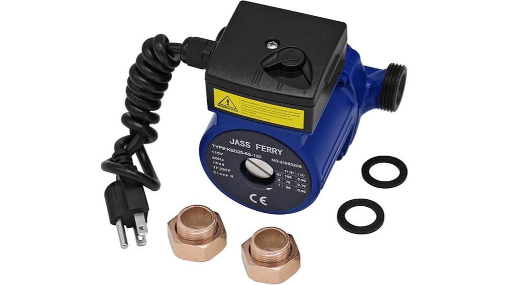 115v hot water pump