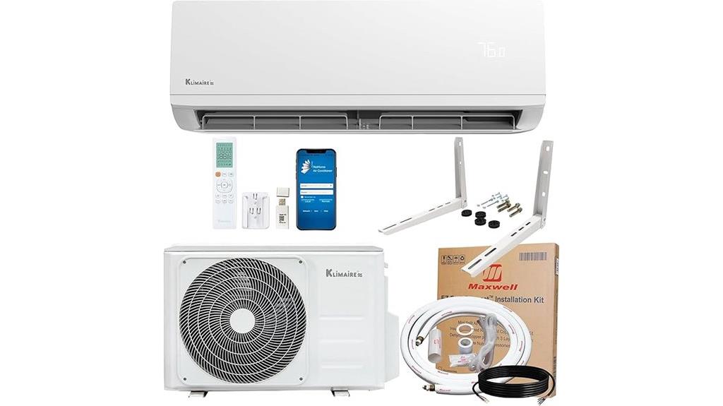 12 000 btu ductless a c