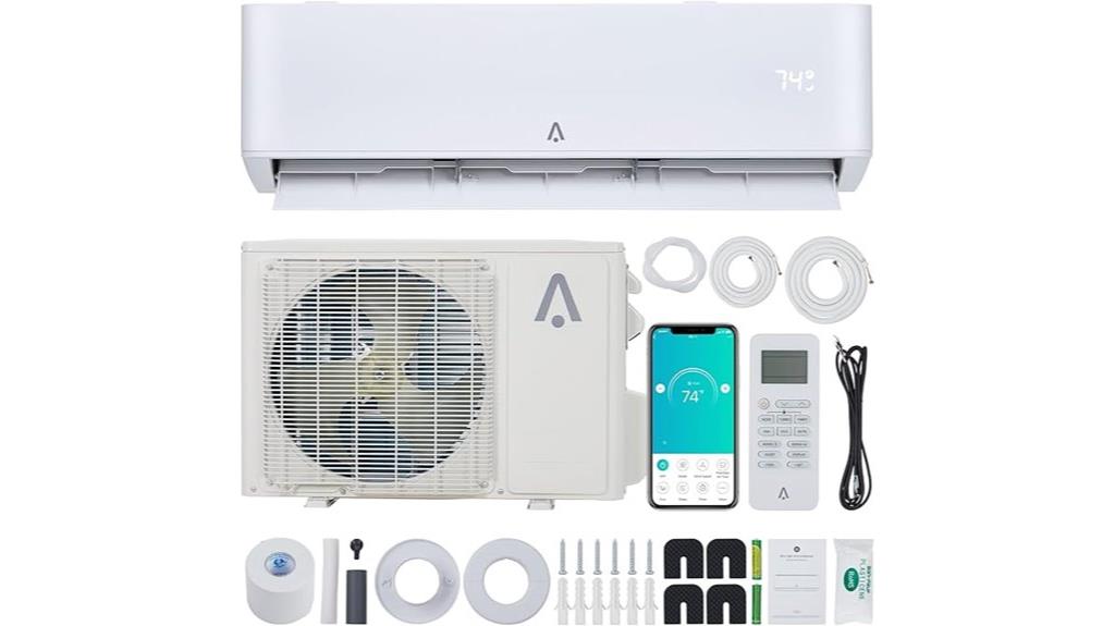 18000 btu heating cooling