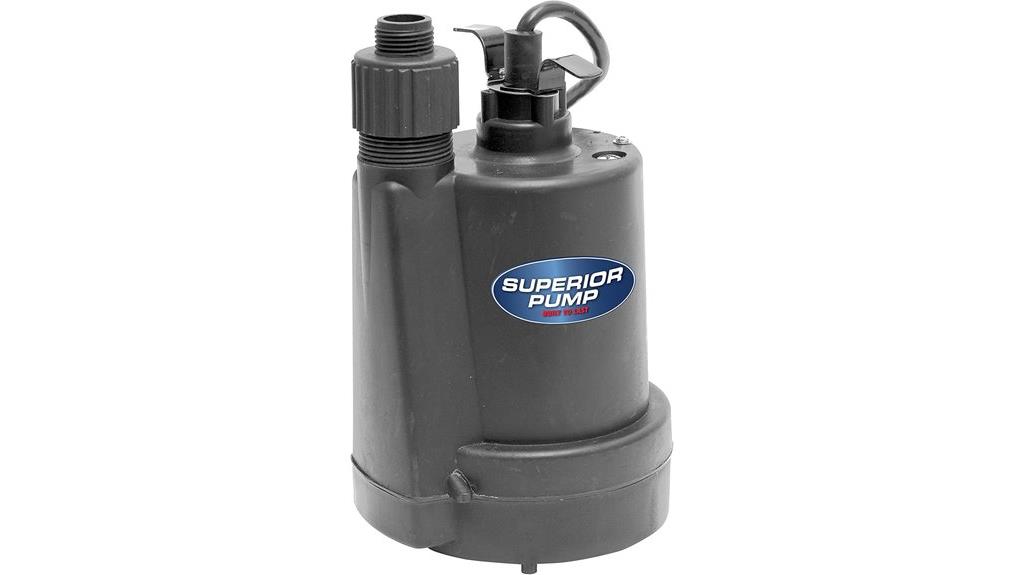 1800 gph utility pump