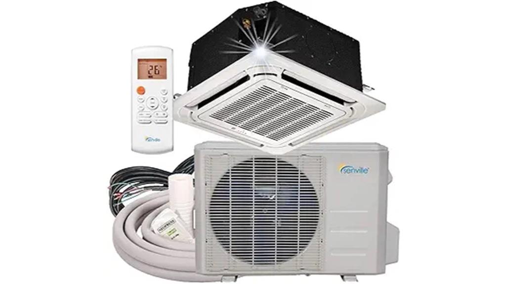 24000 btu ceiling cassette