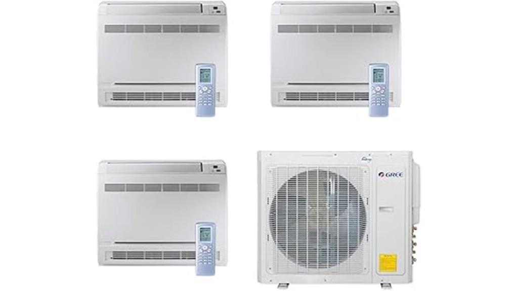 30 000 btu tri zone air conditioner