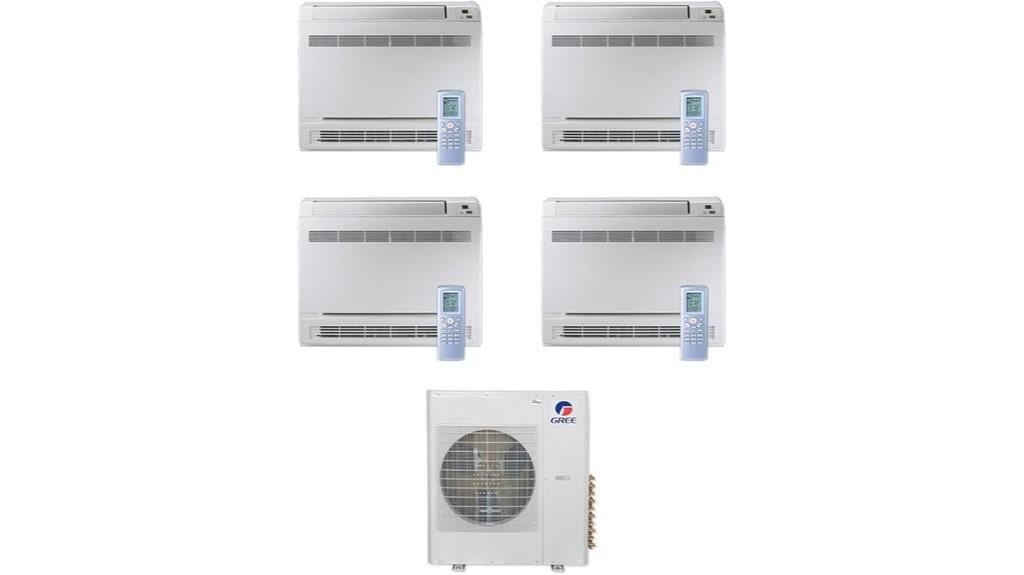 42 000 btu floor console