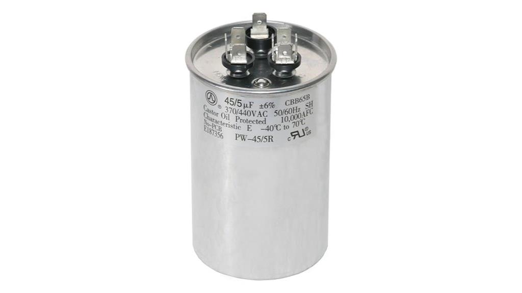 45 5 mfd capacitor for ac