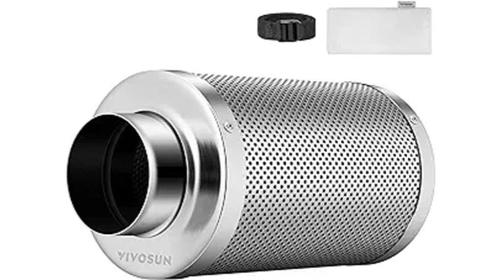 4 inch charcoal air filter