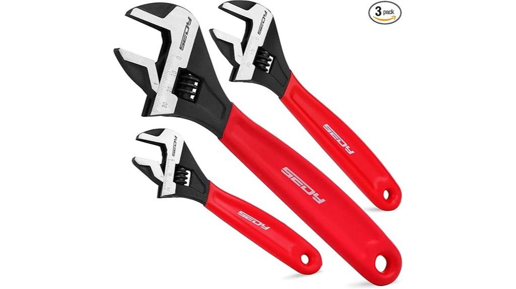 adjustable wide jaw cushioned grip