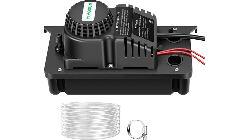 automatic condensate removal pump