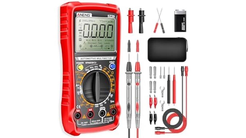 automotive multimeter for diagnostics