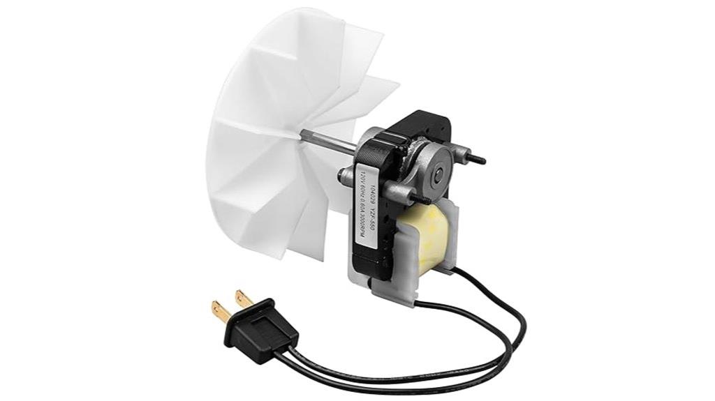 bathroom fan motor replacement