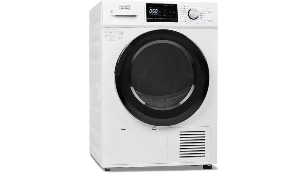black decker 4 4 cu ft dryer