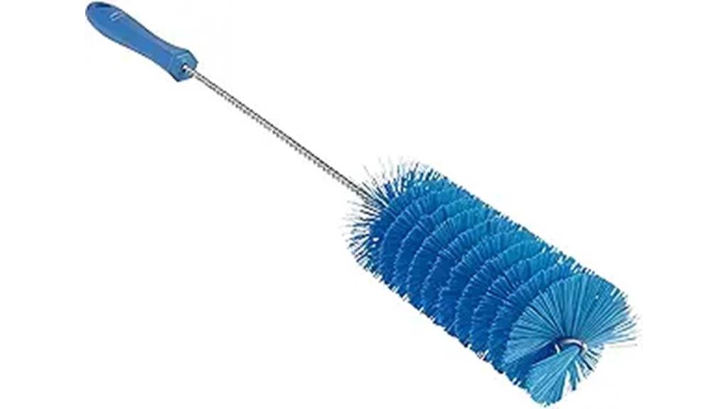 blue polypropylene tube brush