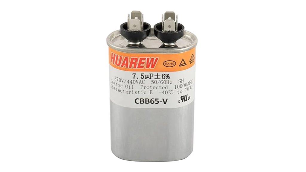 capacitor for fan air