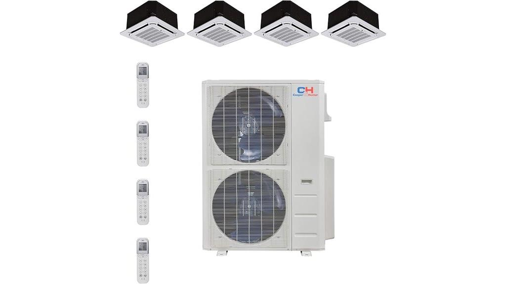 ceiling cassette heat pump