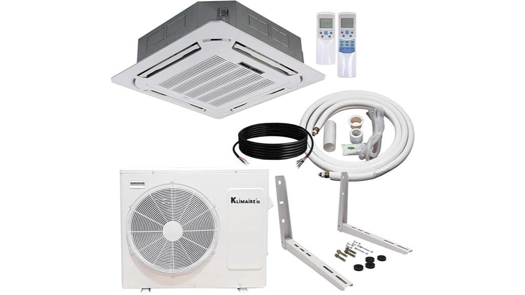 ceiling cassette heat pump