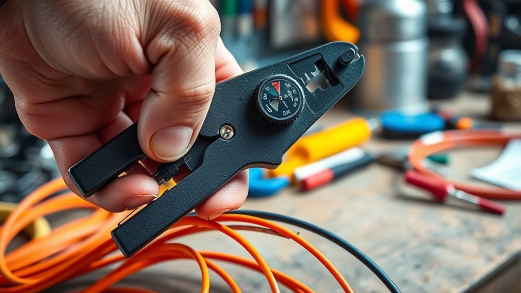 choose appropriate wire strippers
