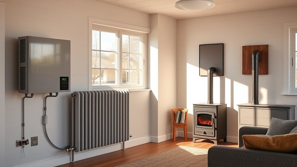 climate specific hybrid heating selection