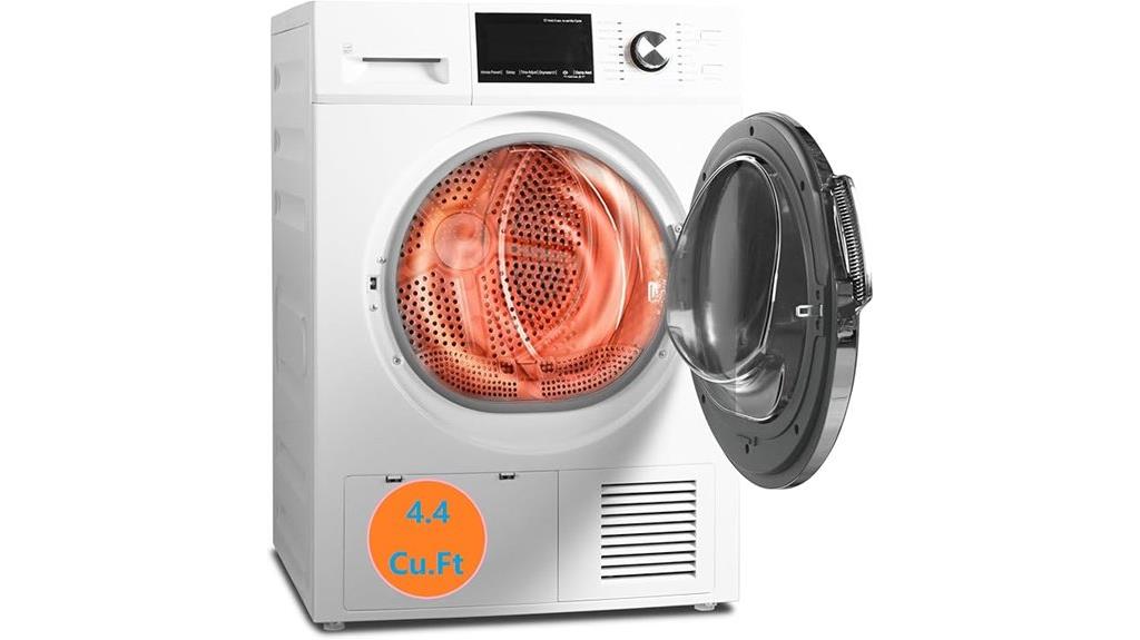 compact ventless heat dryer
