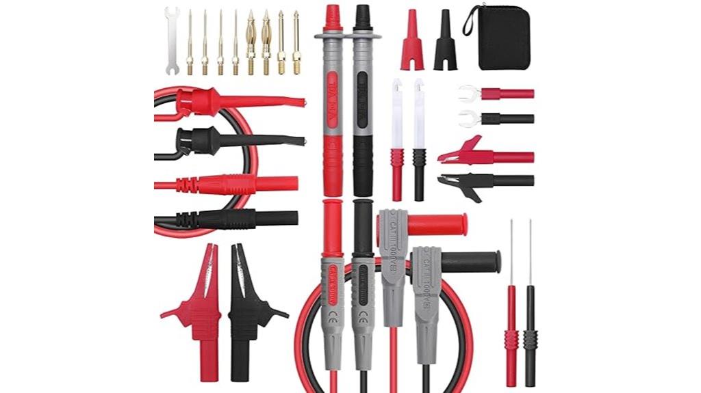 complete multimeter test lead kit
