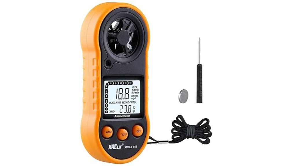 digital wind speed meter