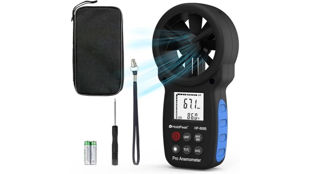 digital wind speed meter
