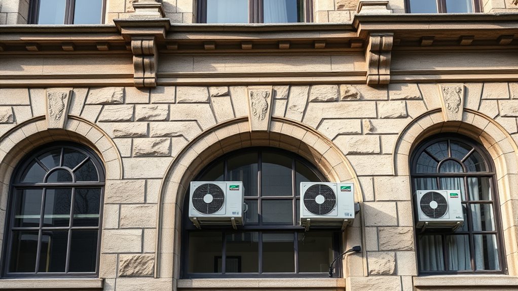 discreet heritage modern integration