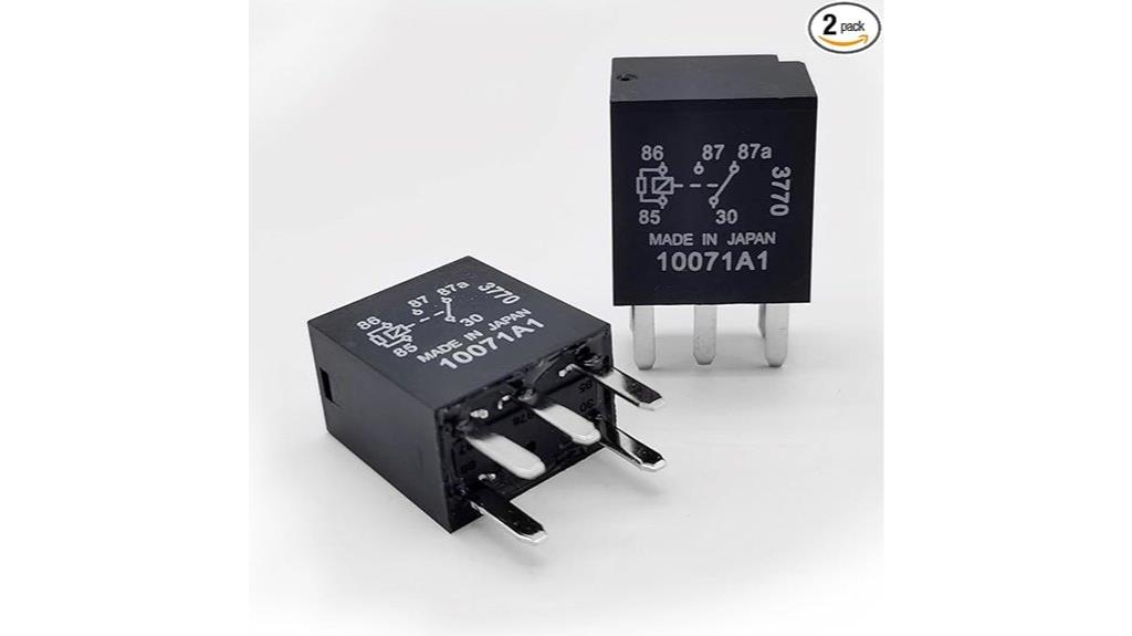 dual 12v fuel relays
