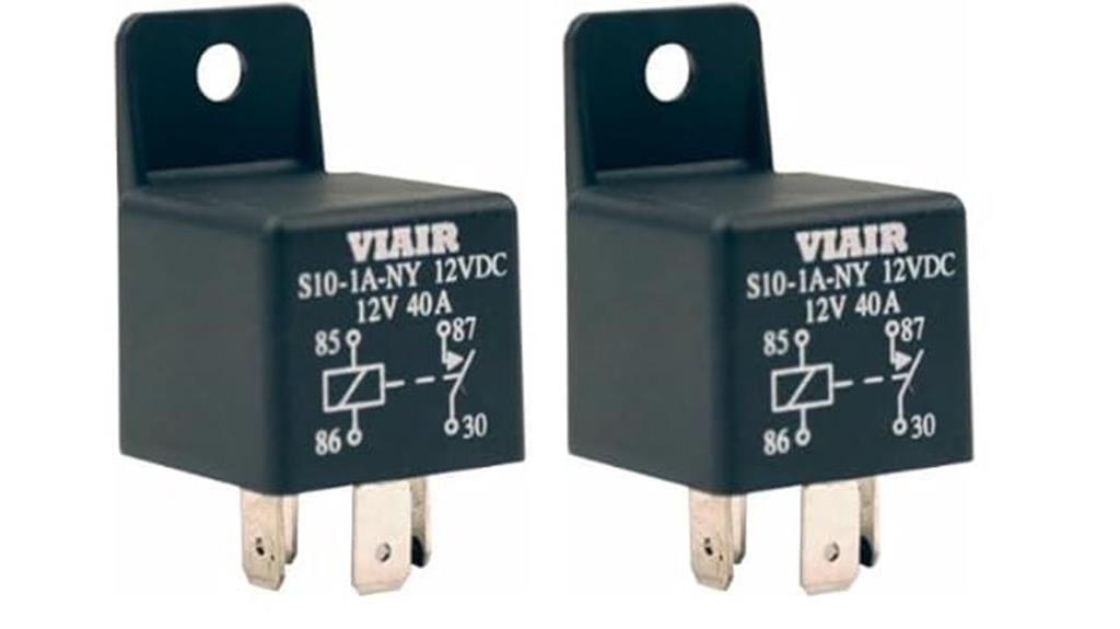 dual 40 amp relays