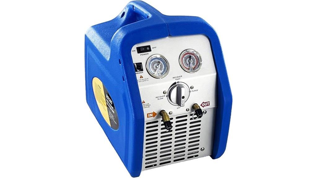 dual cylinder refrigerant recovery