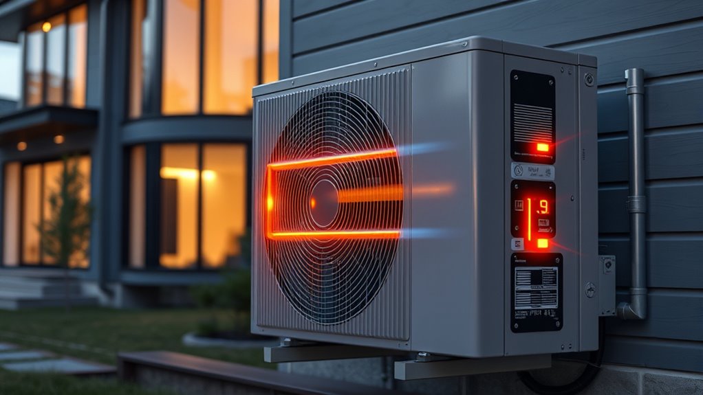 dual mode heating cooling efficiency