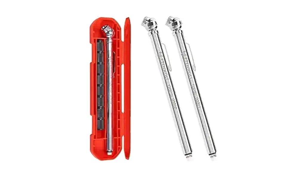 dual range tire pressure gauges