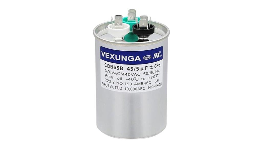 dual run capacitor 45 5uf