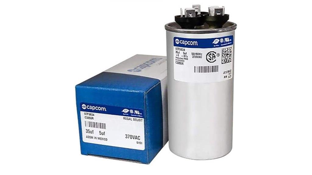 dual run capacitor specifications