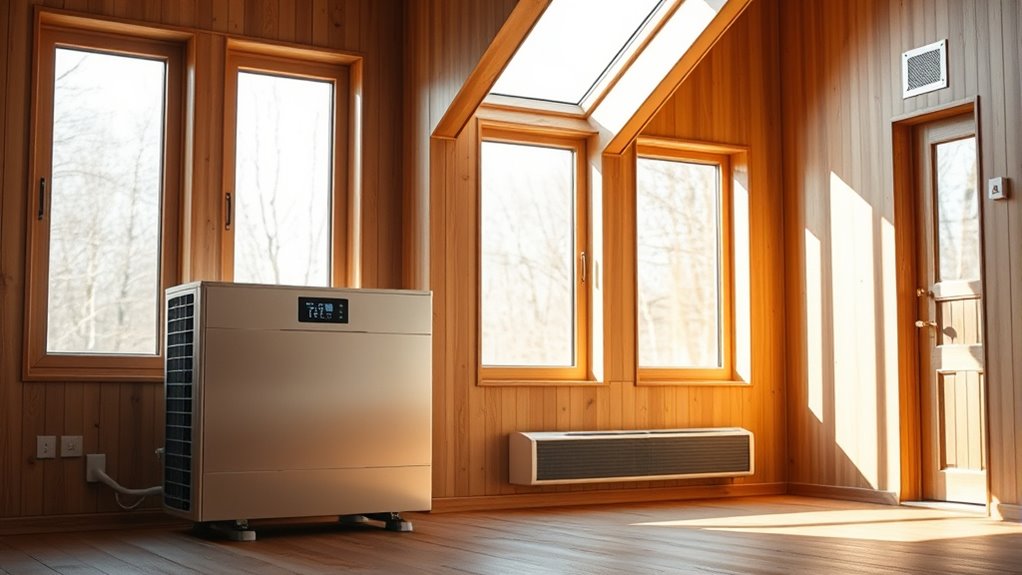 efficient integrated passive heating