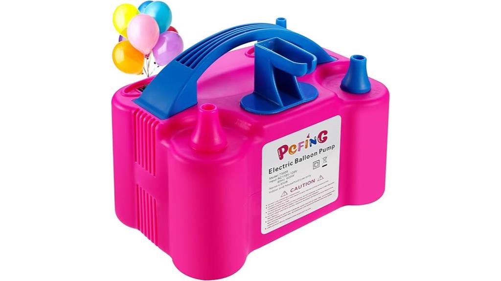 electric balloon pump and tying tool