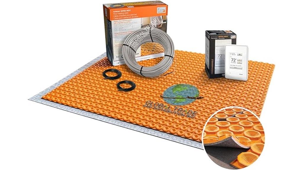 electric radiant floor heating