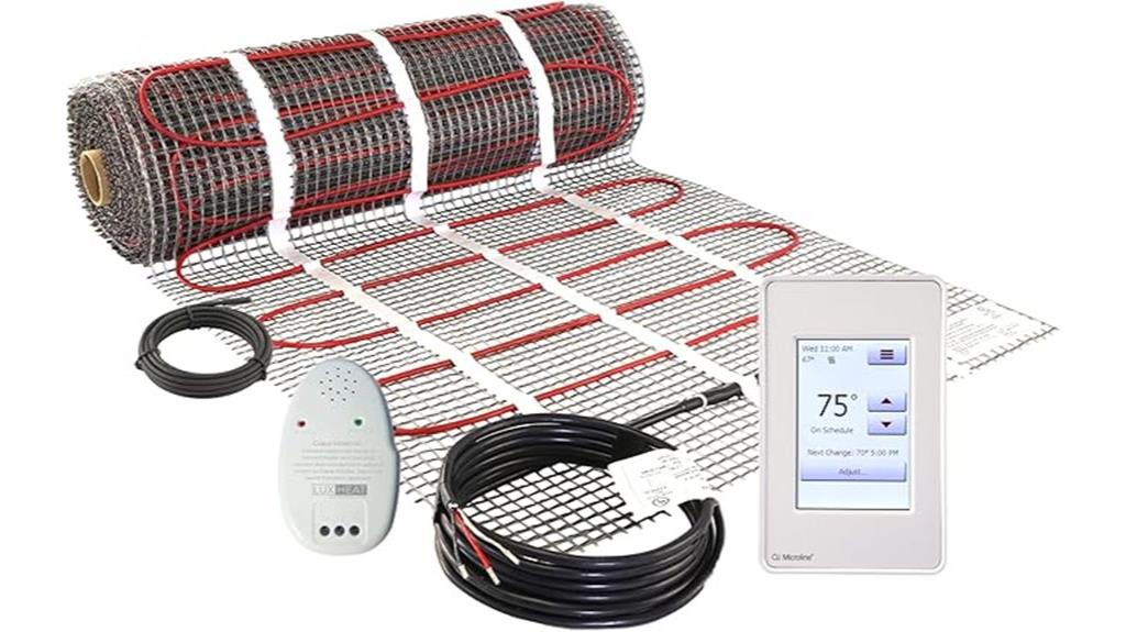 electric radiant floor heating