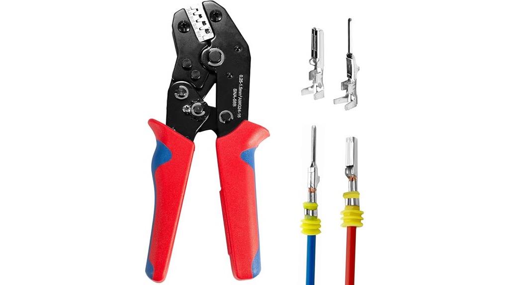electrical wire crimping tool