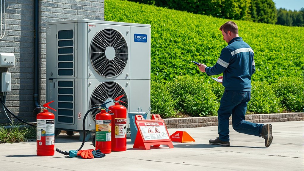 emergency heat pump procedures