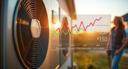energy prices influence heat pump savings