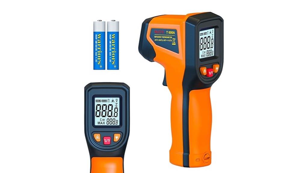 enhanced infrared thermometer gun