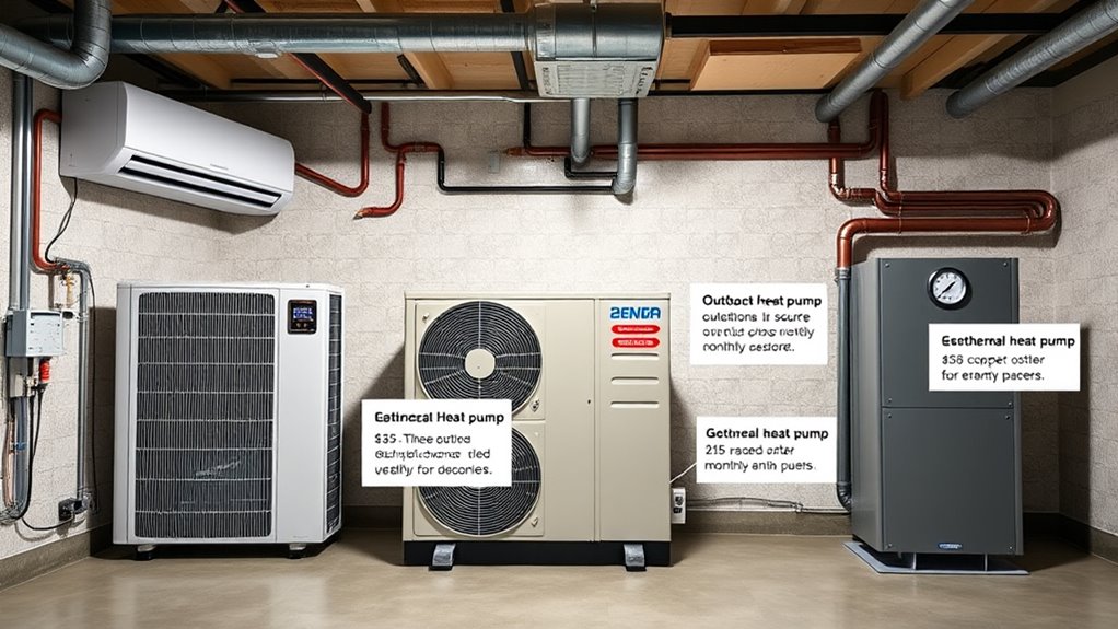 estimating heat pump costs