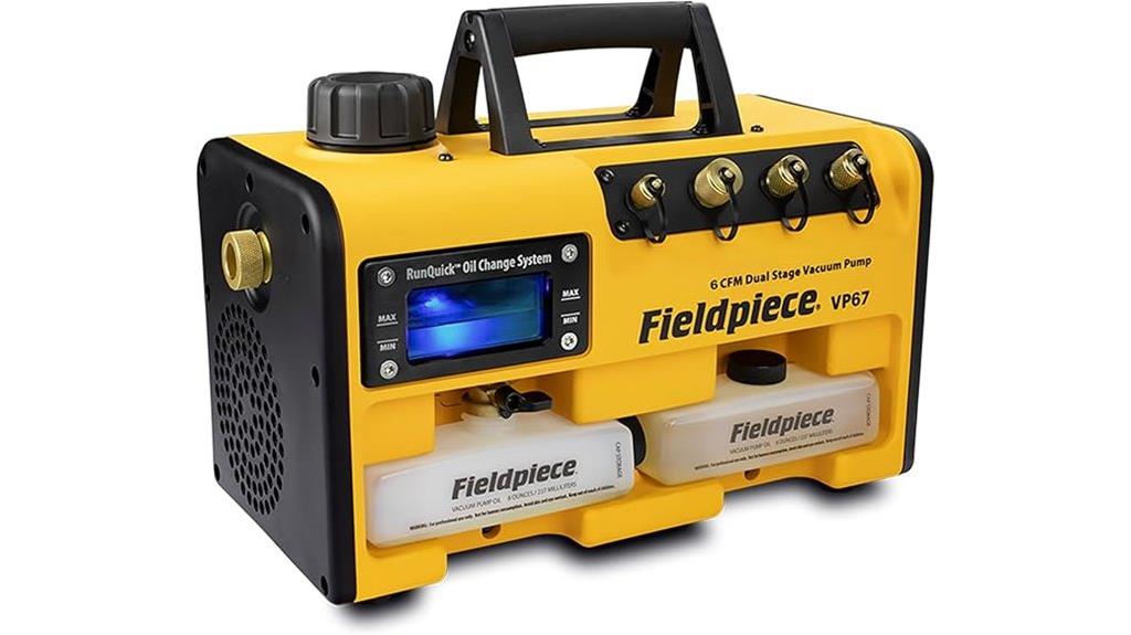fieldpiece vp67 vacuum pump